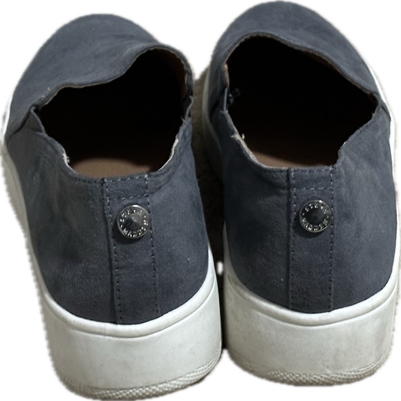 Steve Madden Slate Grey Platform Slip-On Sneakers-Size 7.5 - Picture 5 of 6